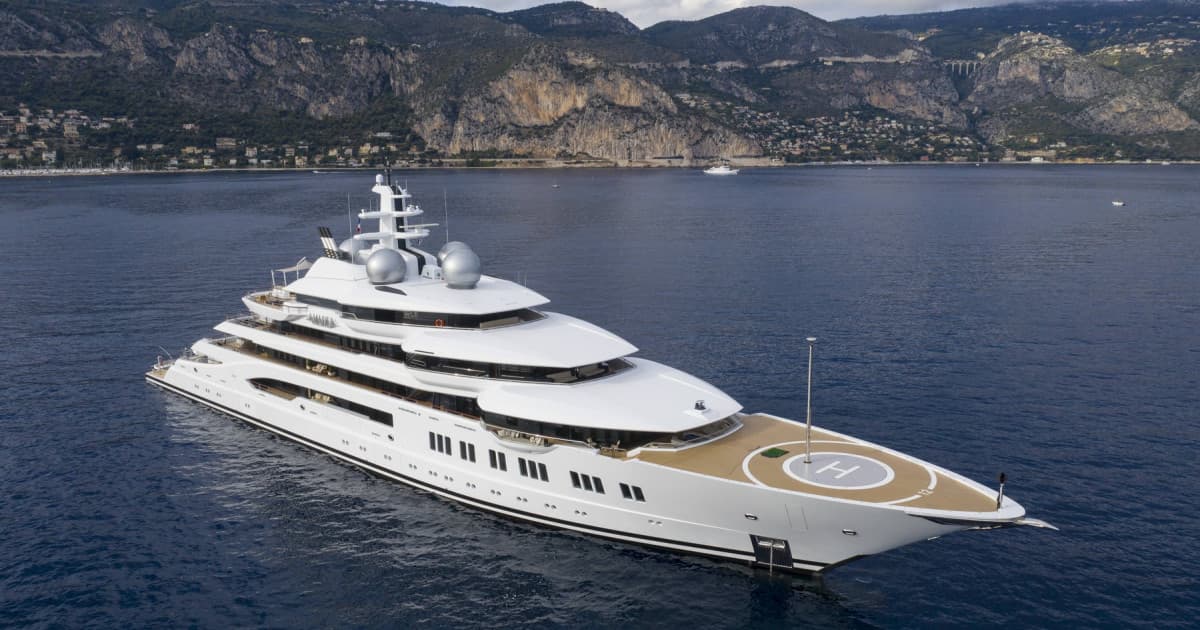 Iahtul Amadea, confiscat de la un oligarh rus și vândut unui miliardar din Dubai