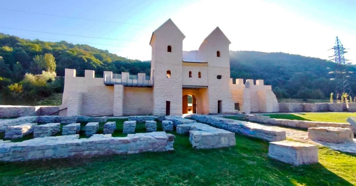 Castrul Roman Arutela după lucrările de restaurare