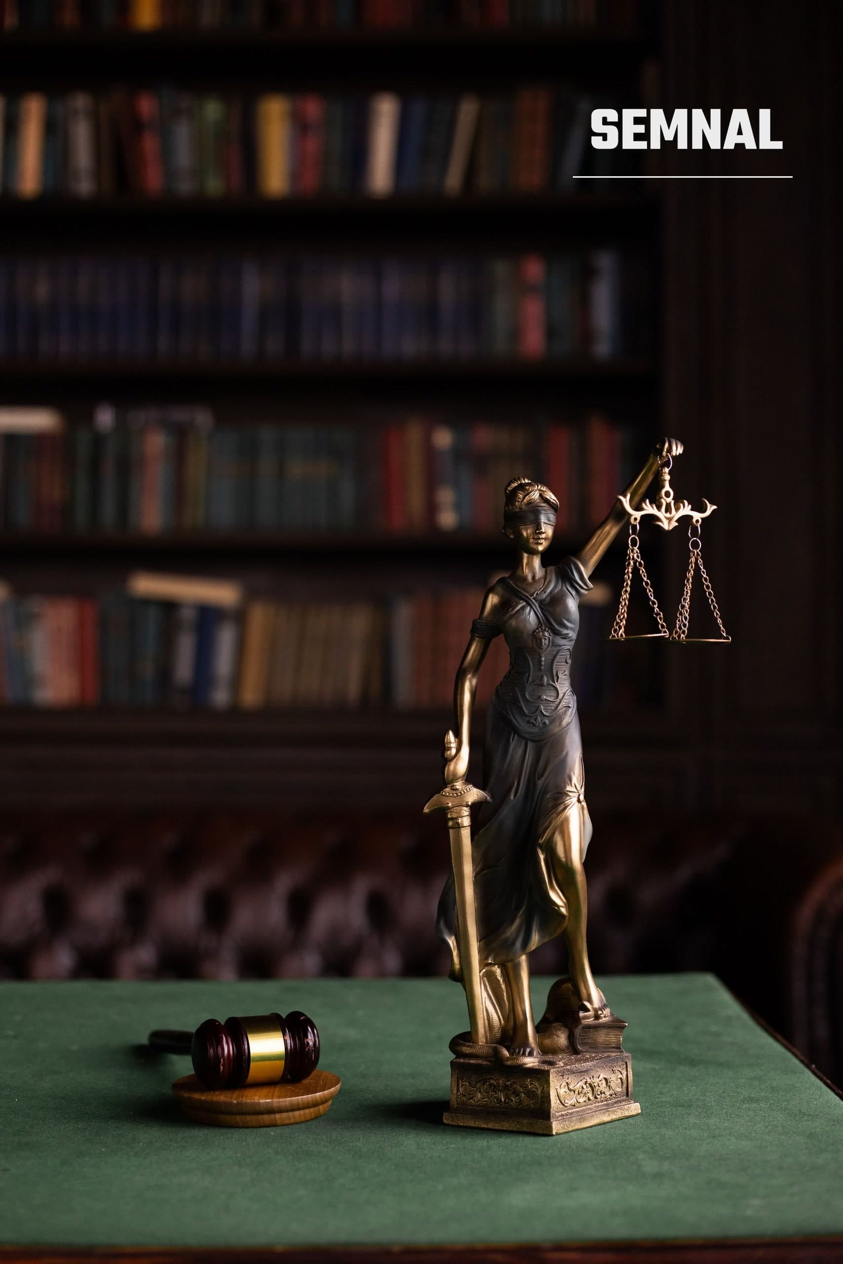 Balanța justiției și un ciocănel de judecător pe un birou, imagine ilustrativă pentru un dosar aflat pe rolul instanței