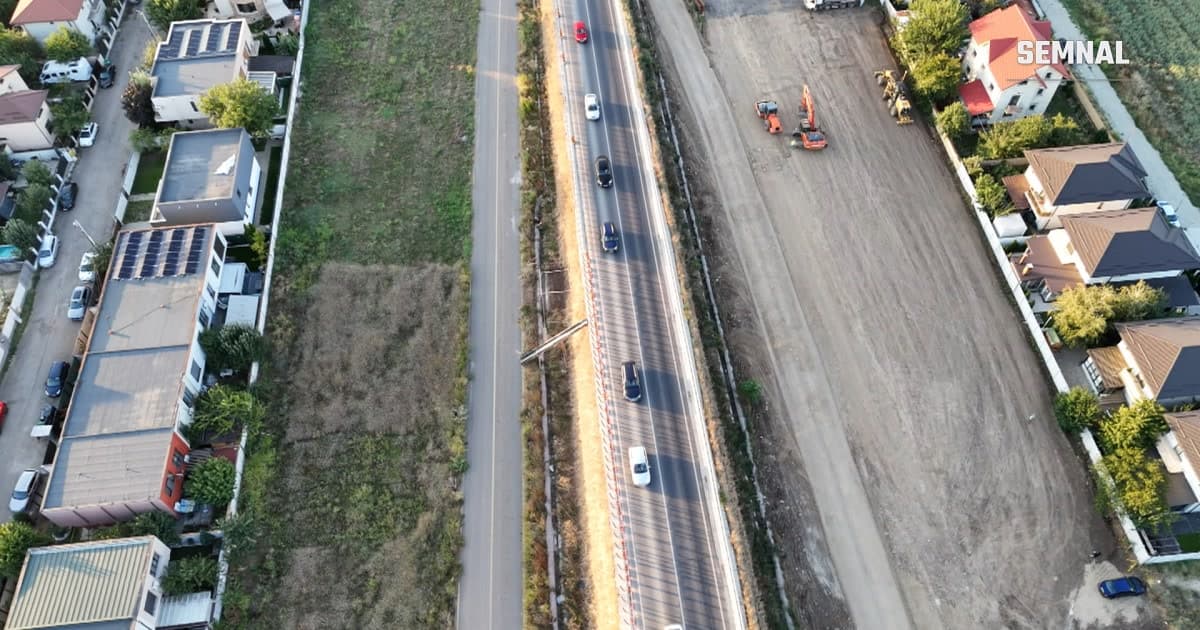 Scandal în Berceni: edilul a oprit repararea pasajului peste Autostrada Capitalei