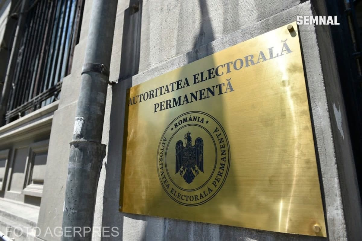 Sigla Autorității Electorale Permanente (AEP), instituția care organizează consultările pe tema legii partidelor