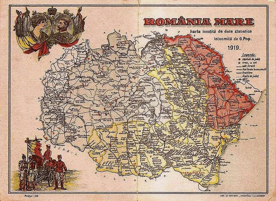Scenariul Marii Uniri, în 1918