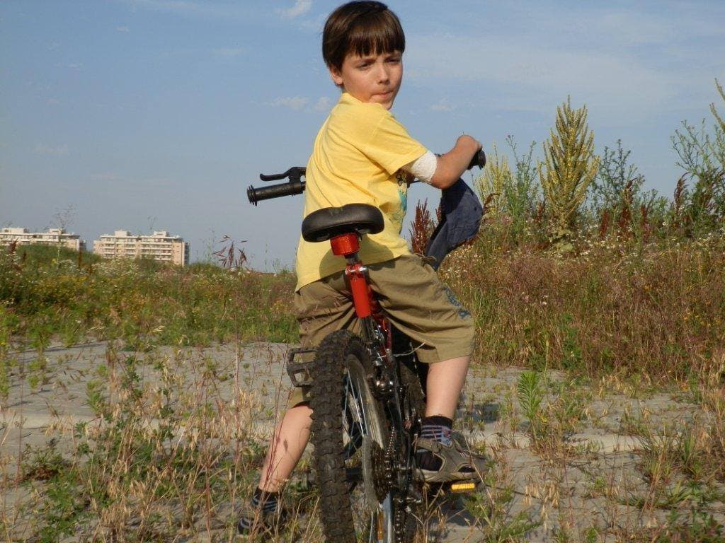 Tu când ai mers pe biclă prima oară?