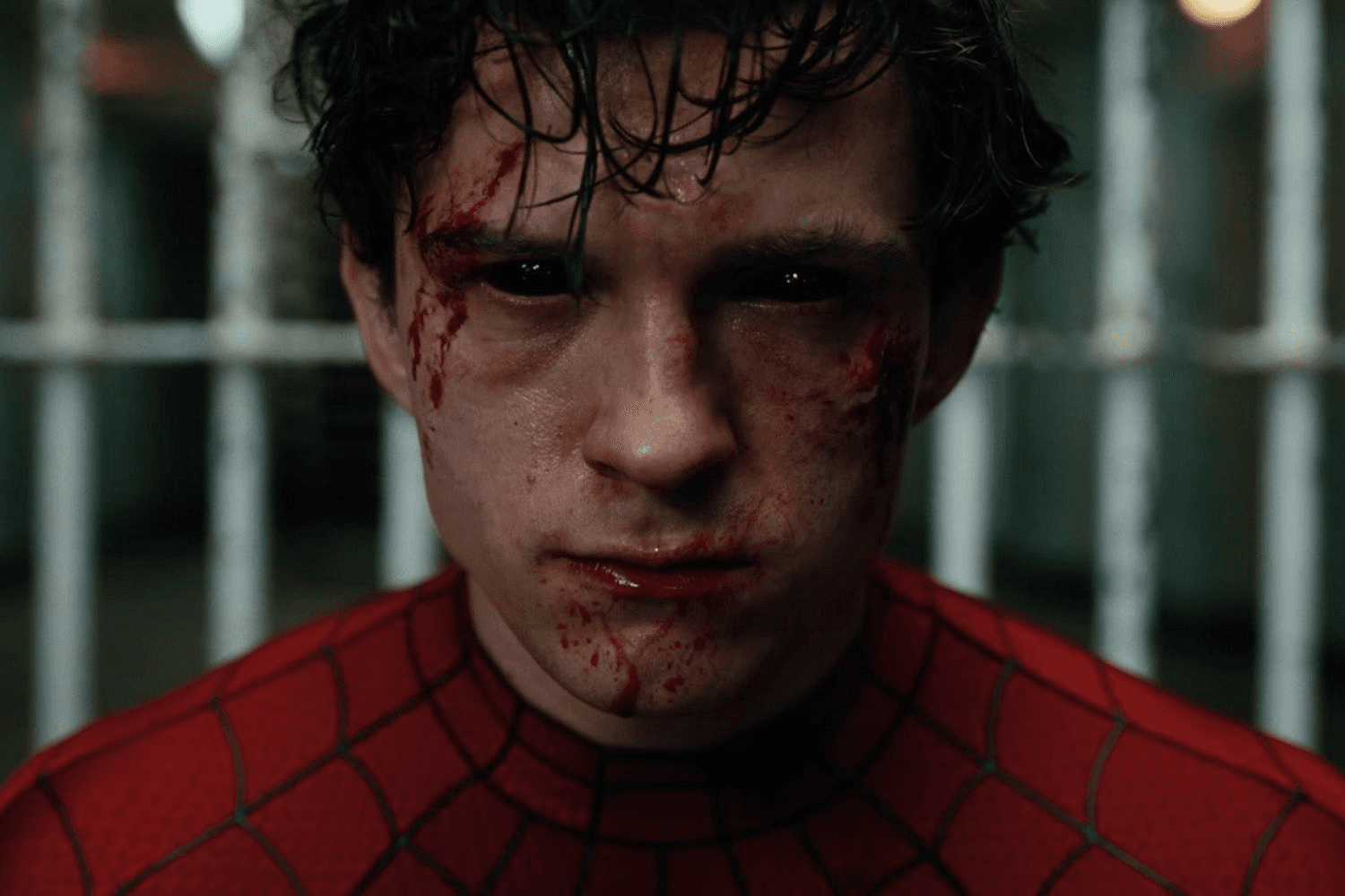 Tom Holland în rolul lui Peter Parker în filmul Spider-Man: O nouă zi