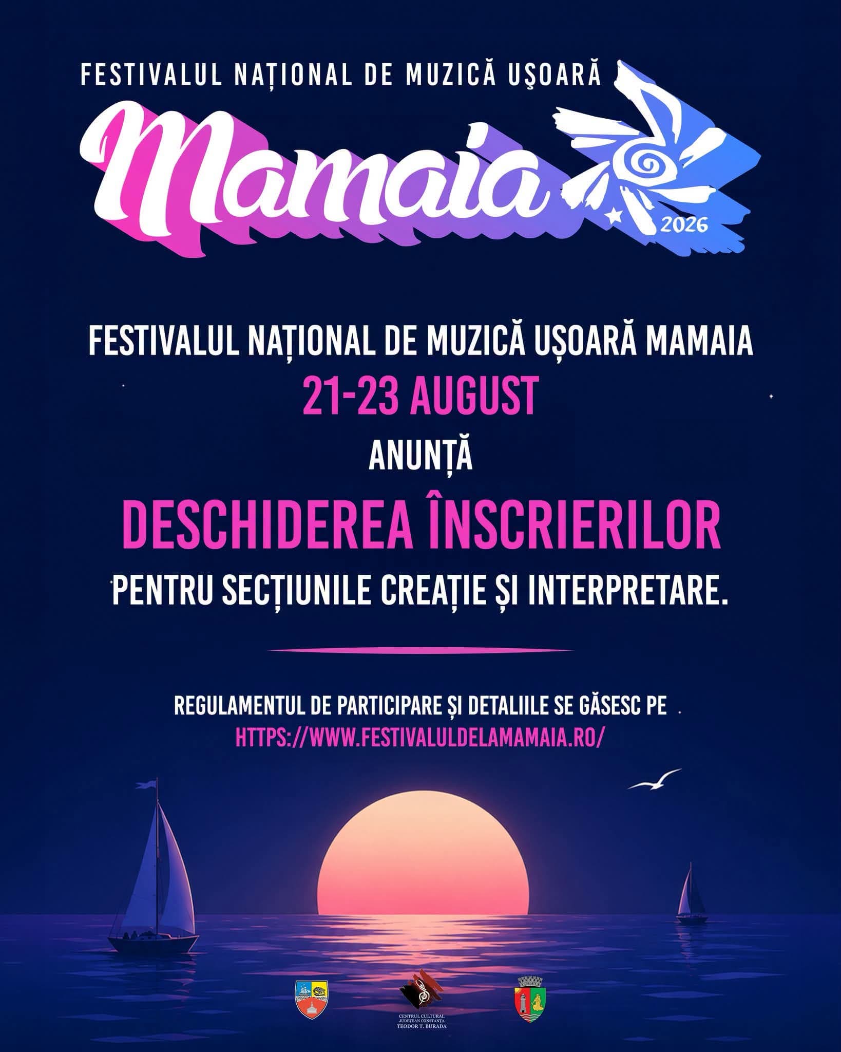 S-au deschis înscrierile pentru Festivalul Mamaia 2026