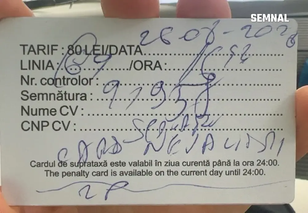 Amendă STB