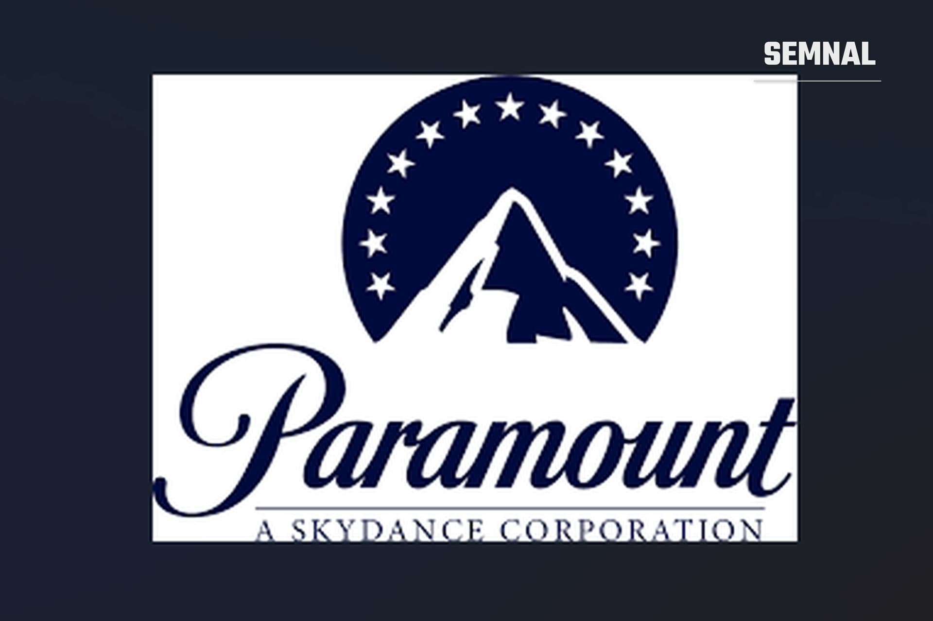 In imagine este sigla de la SKYDANCE PARAMOUNT.