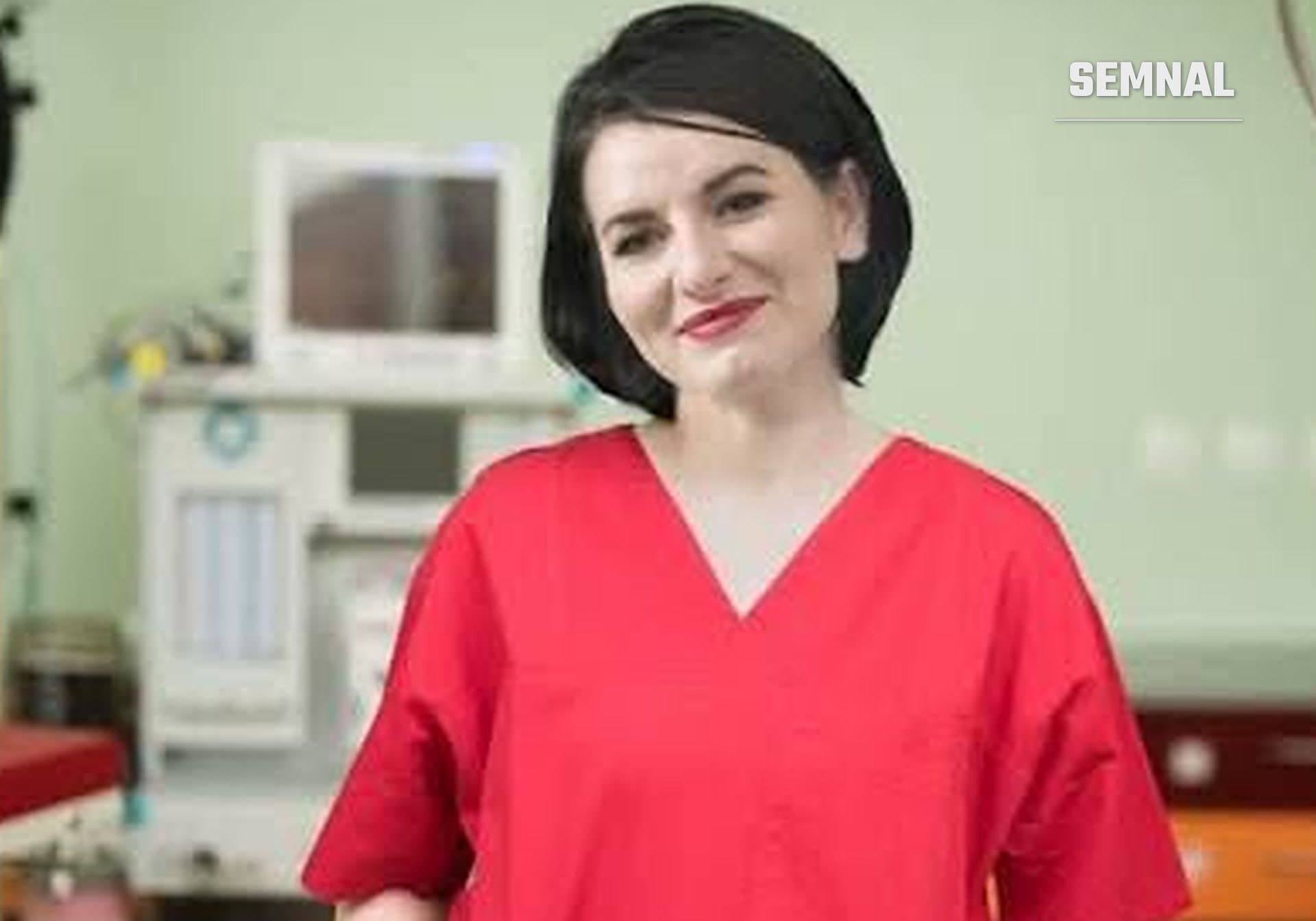 În imagine este  Sidonia Susanu, medic chirurg din Iași.