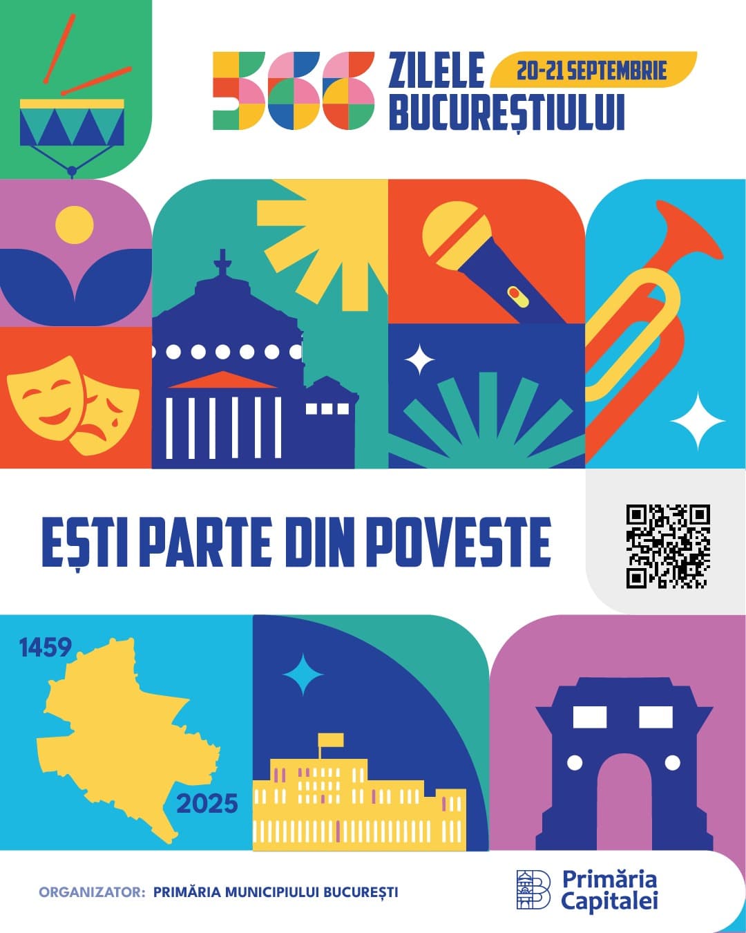 Zilele Bucureștiului 2025: 566 de ani de magie urbană!