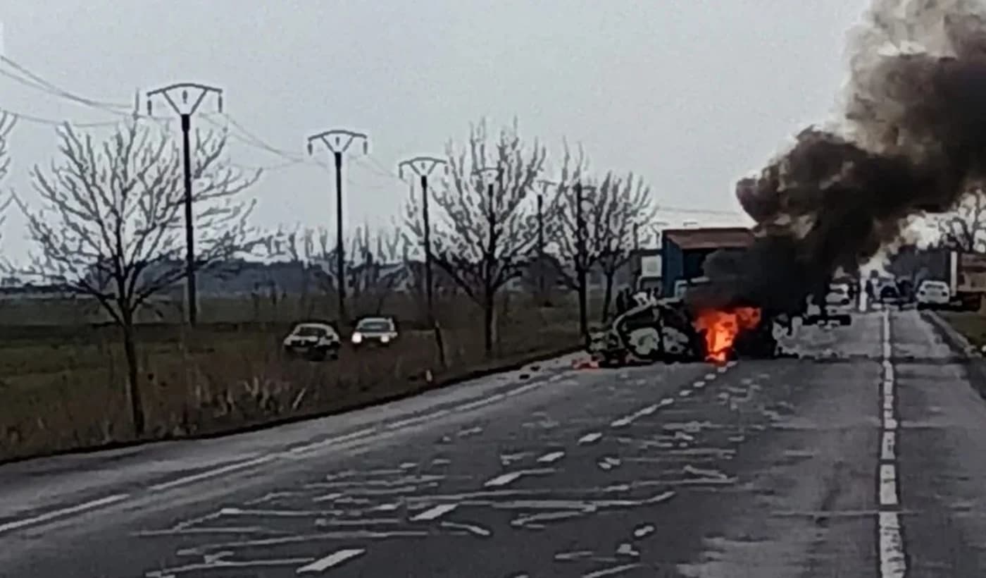 Accident tragic pe E85: două persoane și-au pierdut viața
