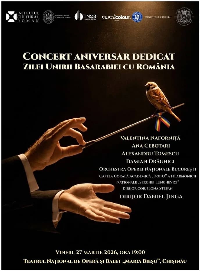 Orchestra Operei Naționale București, concert la Chișinău de Ziua Unirii