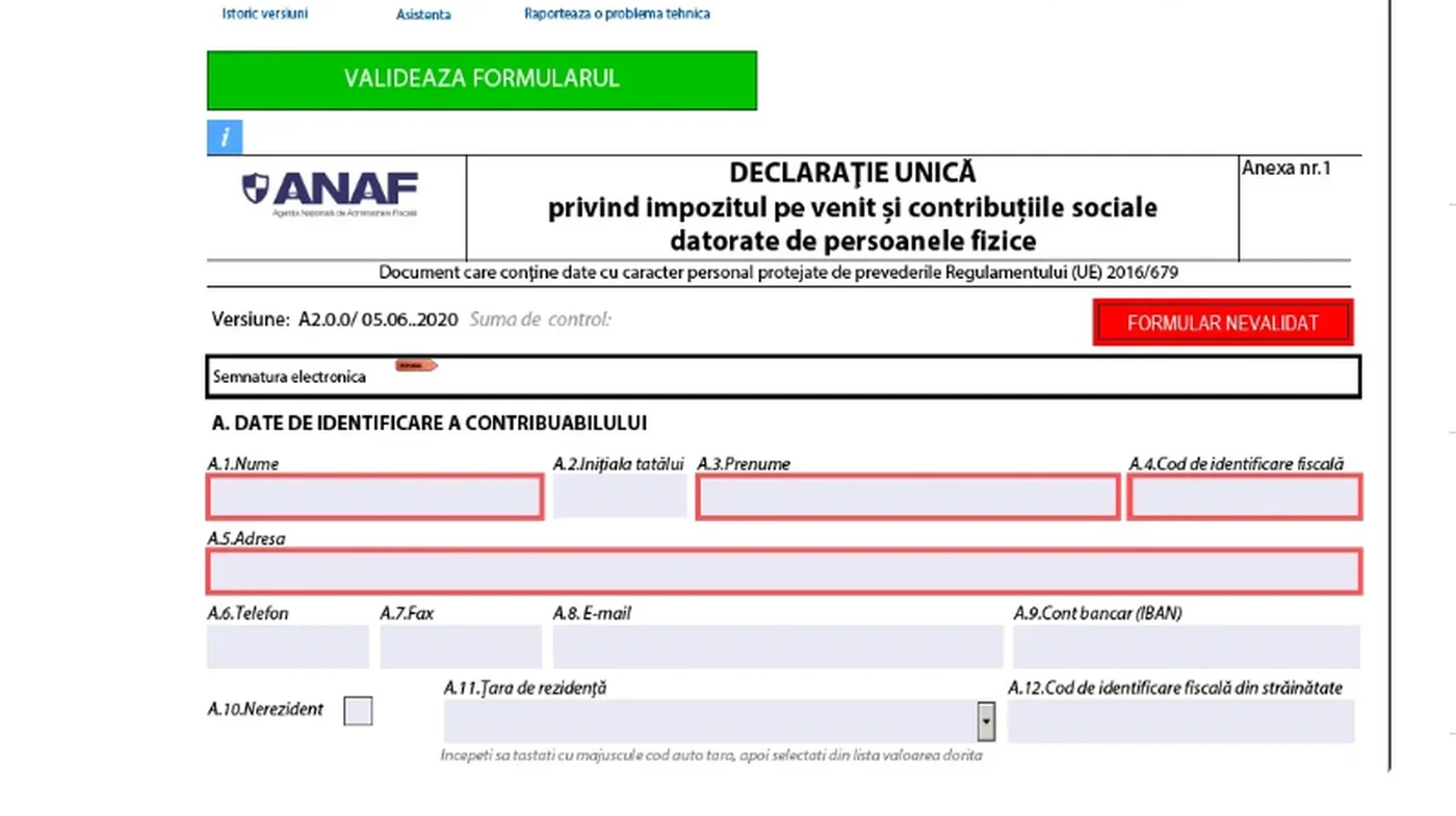 Precompletarea Declarației Unice: Simplificare pentru contribuabili