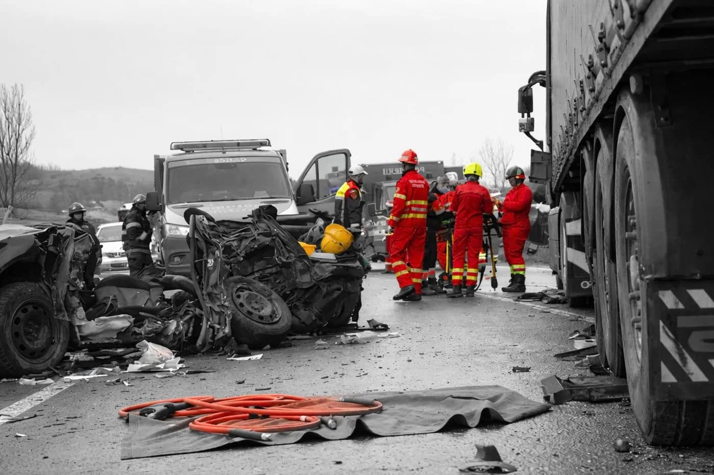 Accident devastator în Cluj: cinci persoane au murit