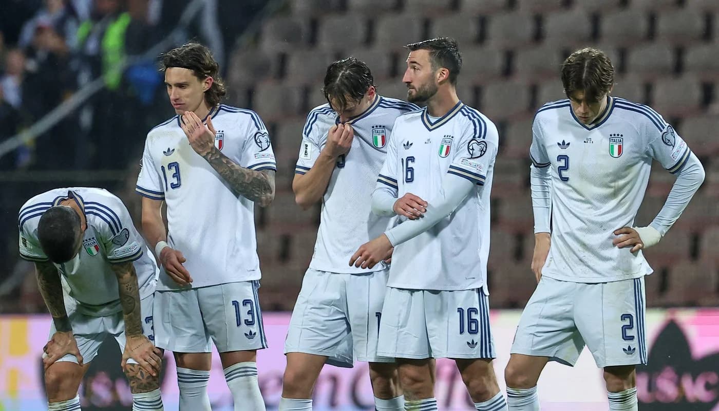 Italia ratează Mondialul: presa internațională vorbește de șoc
