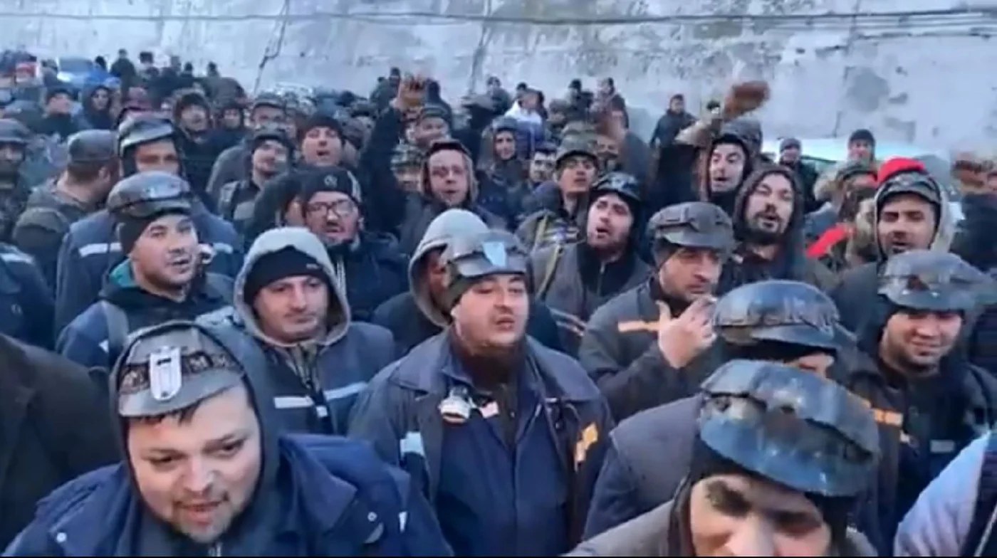 Protestul minerilor din Valea Jiului, în creștere