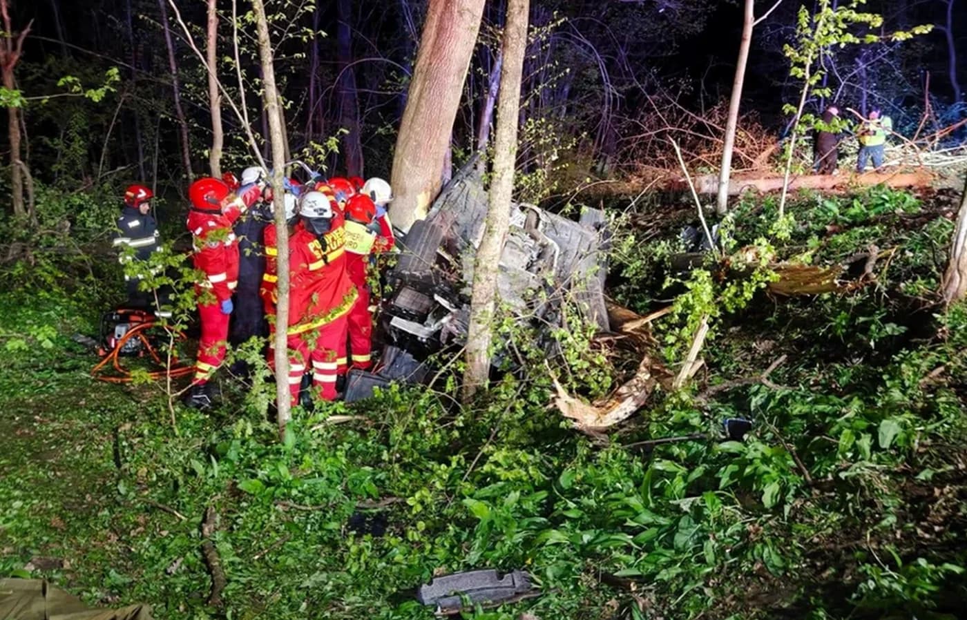 Accident mortal la Ciolpani: doi tineri au murit