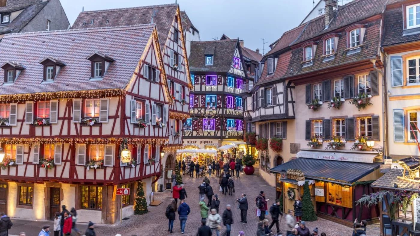 Colmar, orașul din Franța care pare de basm