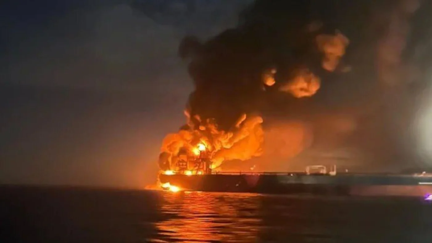 Dronele ucrainene lovesc portul Tuapse și nave rusești