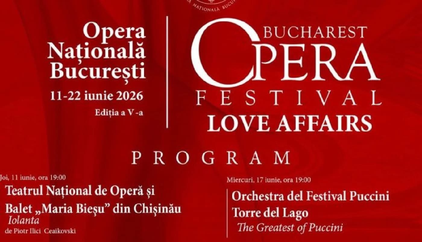 LOVE AFFAIRS pe scena Bucharest Opera Festival 2026