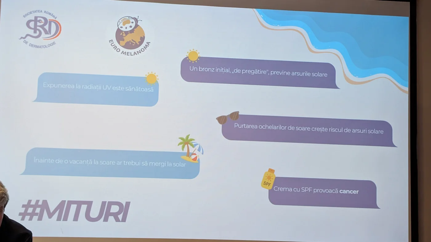 Euromelanoma 2026: dermatologii combat miturile online