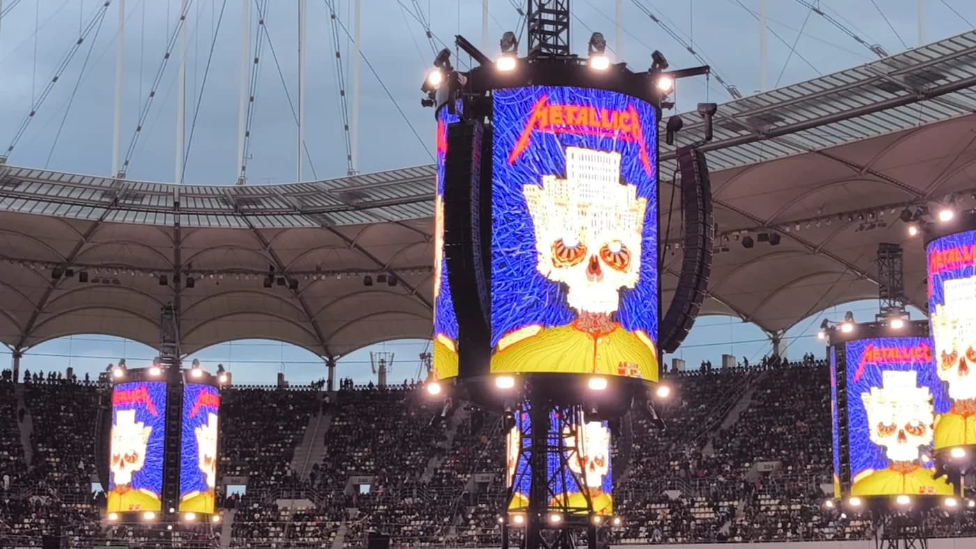 Metallica a adunat 65.000 de oameni pe Arena Națională