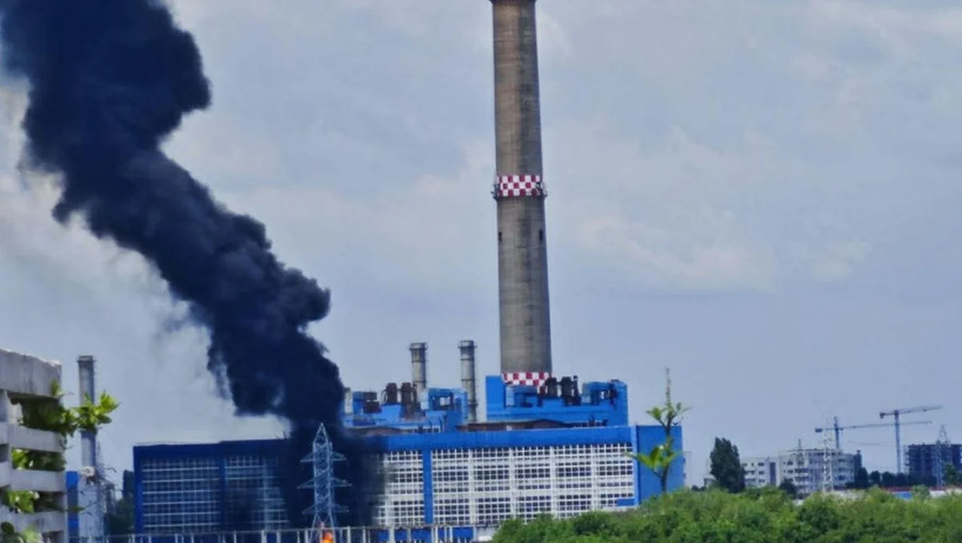 Al doilea incendiu la CET Vest în Sectorul 6, într-o lună
