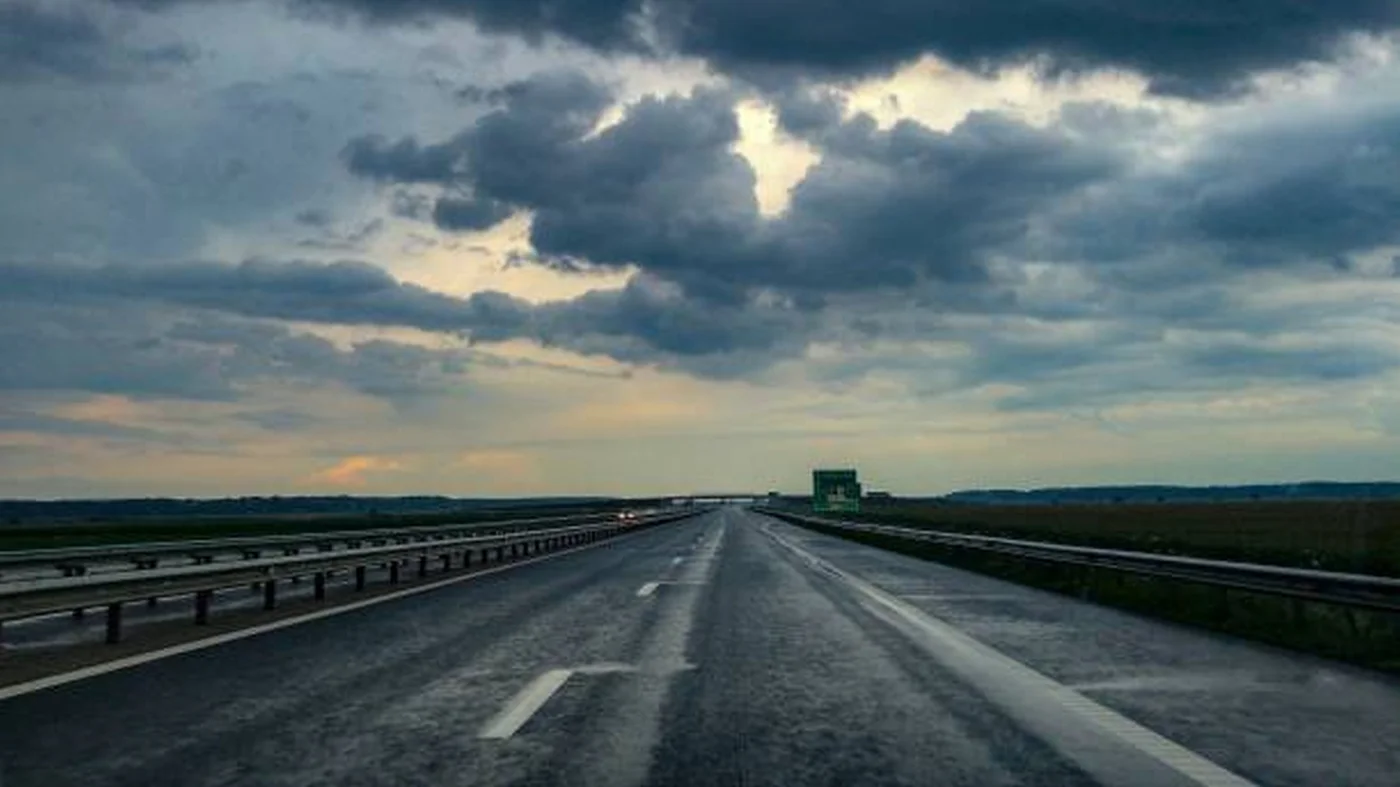 CNAIR anunță blocarea lucrărilor pe A7 din cauza vremii