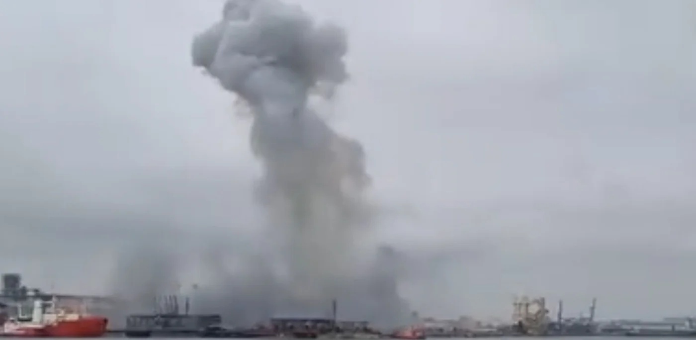 Dronă marină explodată în Portul Constanța, zonă izolată