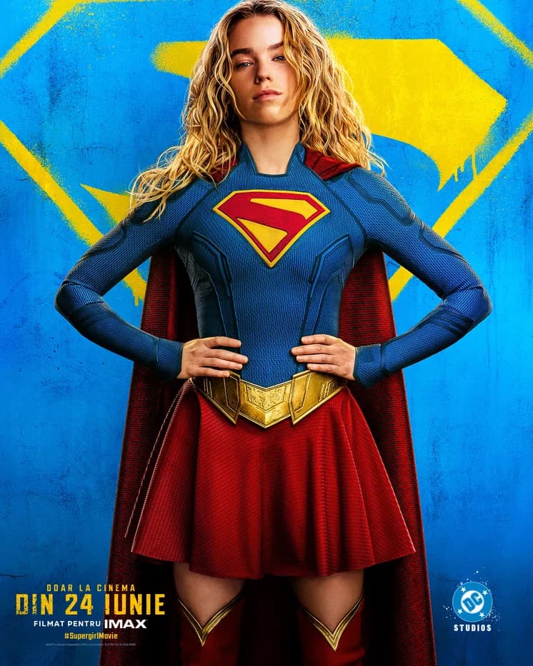Milly Alcock și Jason Momoa aduc Supergirl în cinematografe