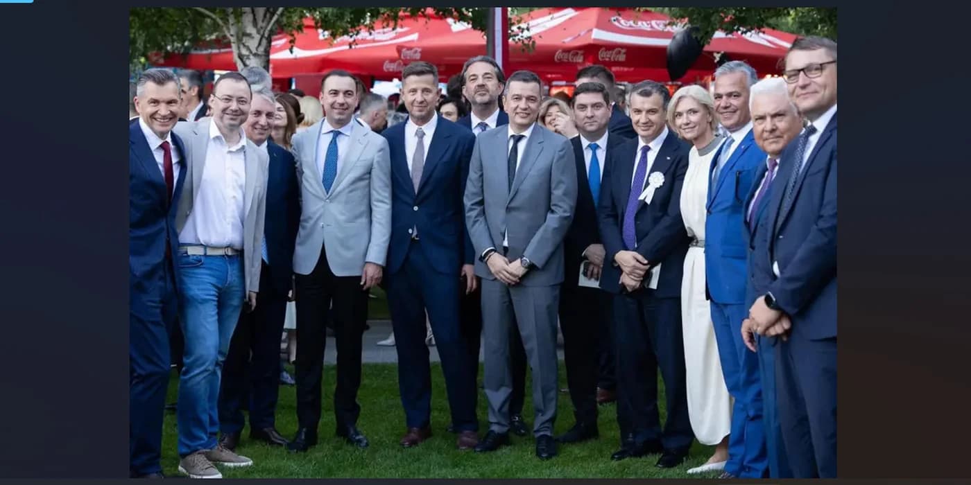 Liberalii anti-Bolojan, fotografiați cu Grindeanu la Ambasada SUA