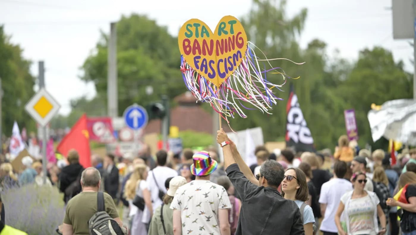Proteste la Erfurt împotriva congresului AfD