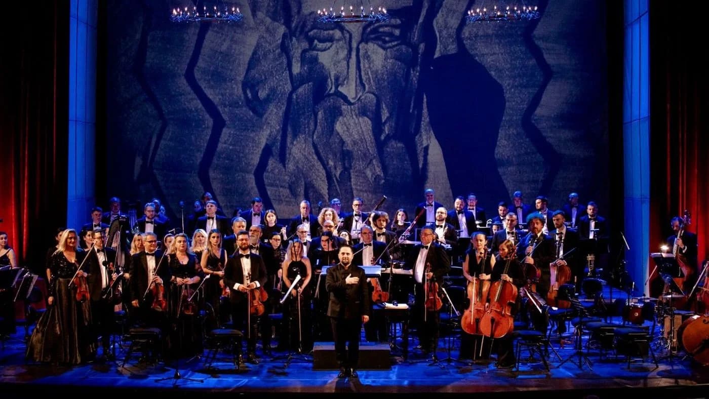 Daniel Jinga și Alexandru Tomescu pe scena de la Ravello Festival