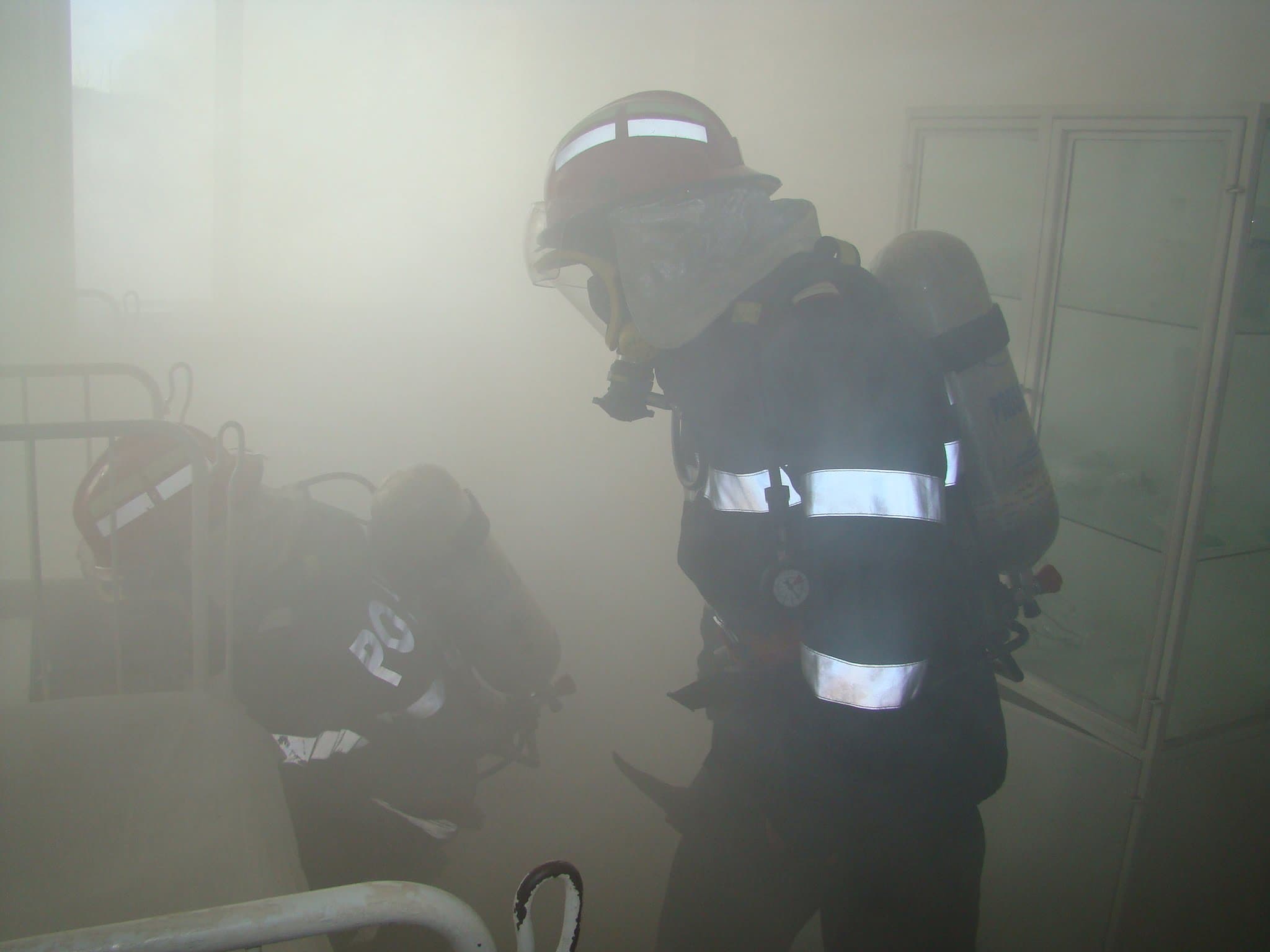 Incendiu la un spital, imagine ilustrativă