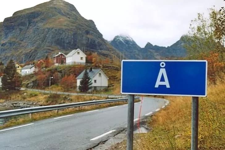 Localitatea å