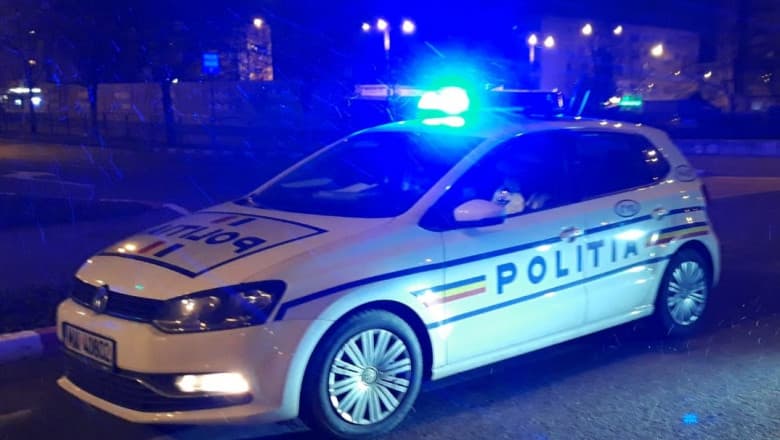 Masina Politie Noaptea