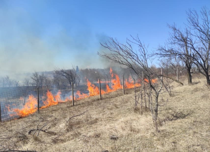 Incendiu Vegetatie Isu Prahova