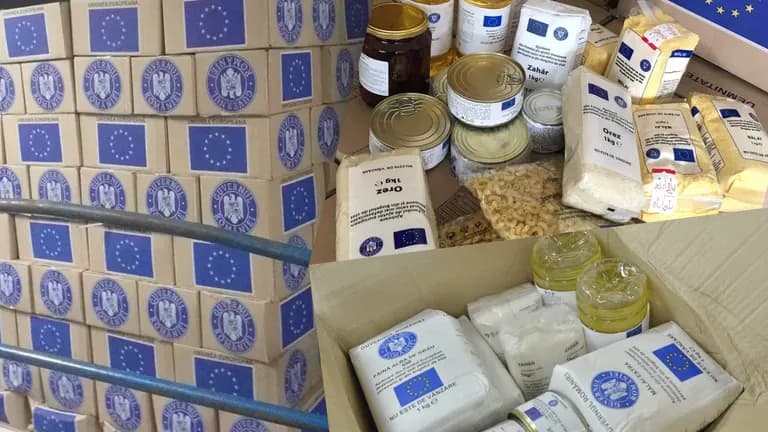 Ajutoare umanitare pentru persoanele vulnerabile din Argeș