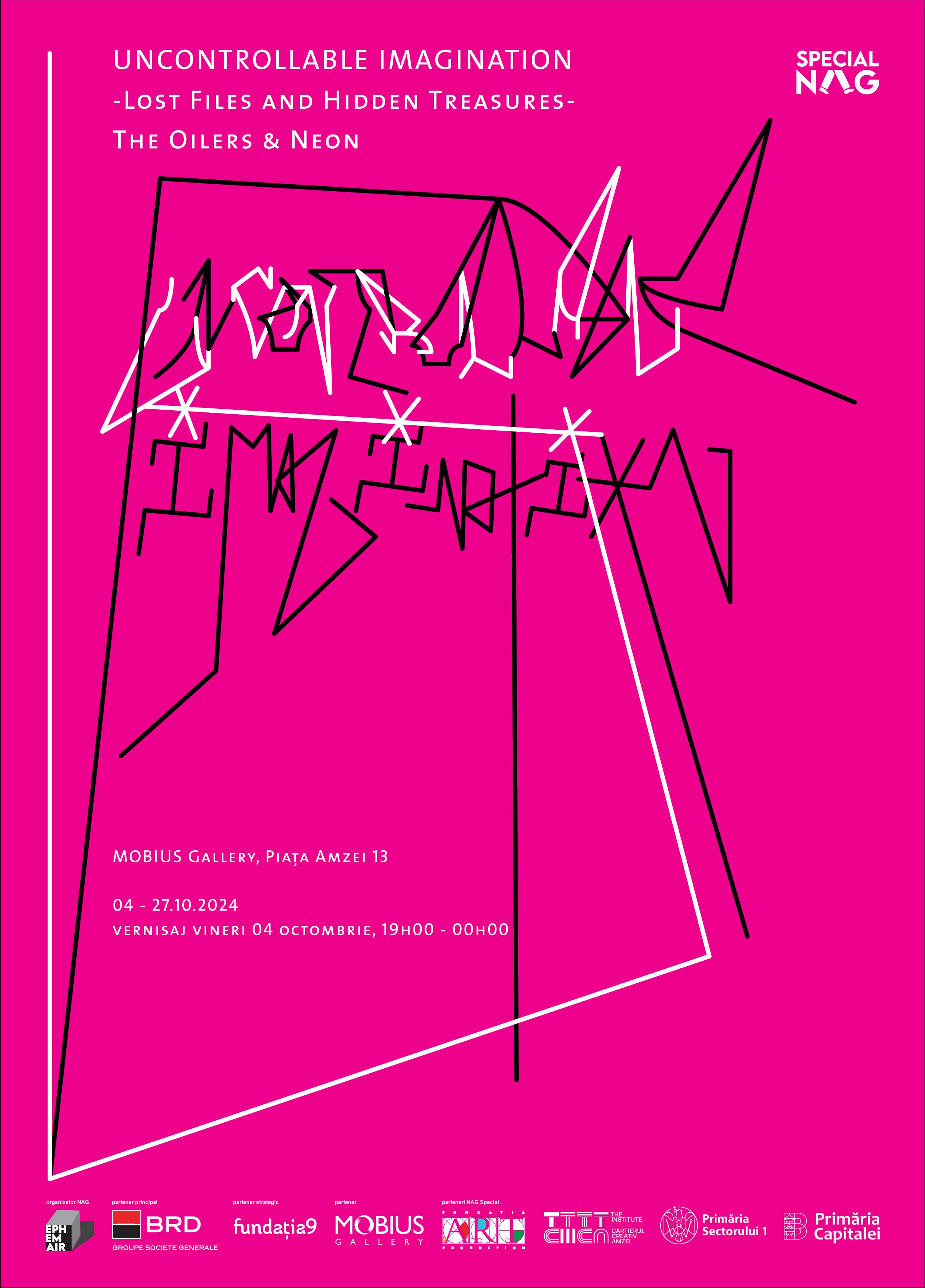 Proiect special NAG#18: The Oilers &amp; Neon la MOBIUS Gallery (Amzei), 04 octombrie