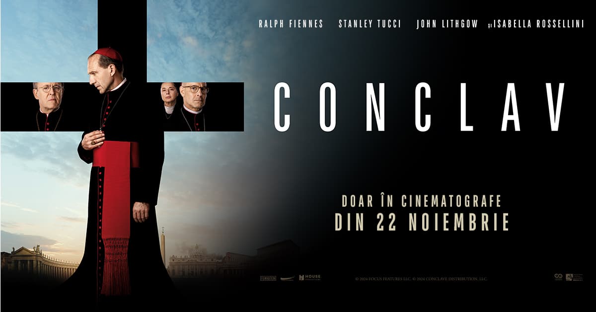 Favorit la Globurile de Aur cu 6 nominalizări, „Conclav” se vede acum exclusiv în cinematografe