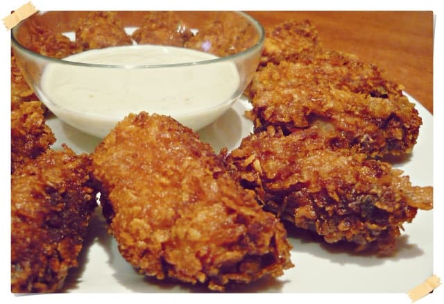 Aripioare Crispy cu Sos de Iaurt: rețeta perfectă pentru o gustare delicioasă — Foodporn