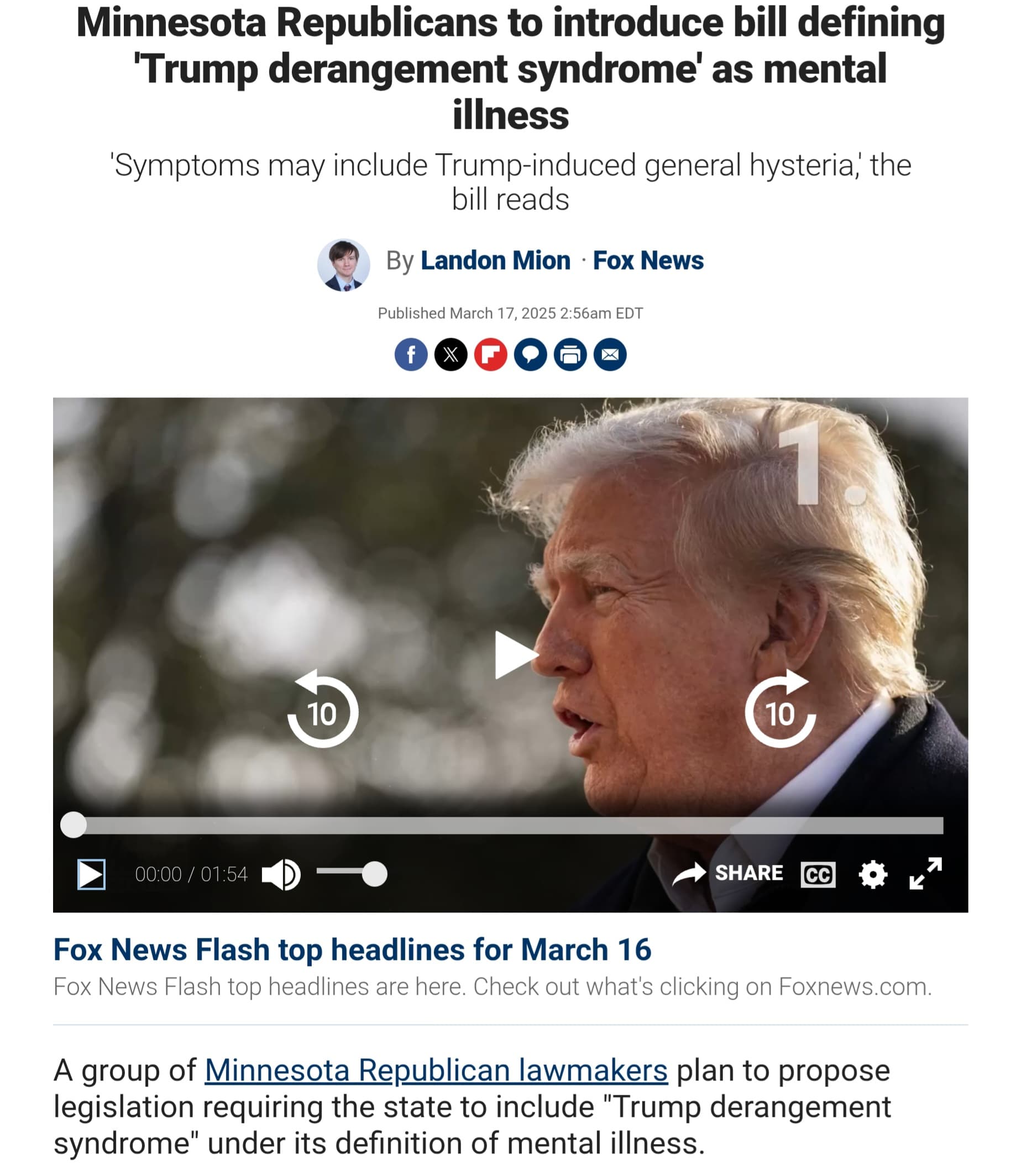 Trump Syndrome