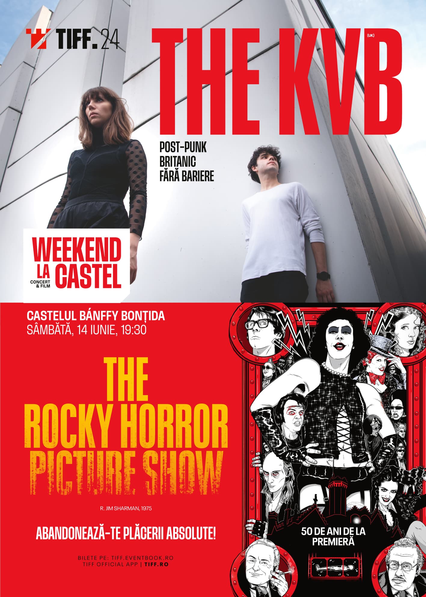 Punk exploziv, călugări Kung fu si fenomenul cult The Rocky Horror Picture Show, în programul Weekend la Castel la TIFF.24
