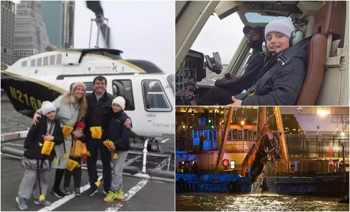 Ultimile imagini cu familia ucisa in accident de elicopter