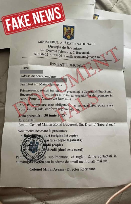 fake news manipulare AUR