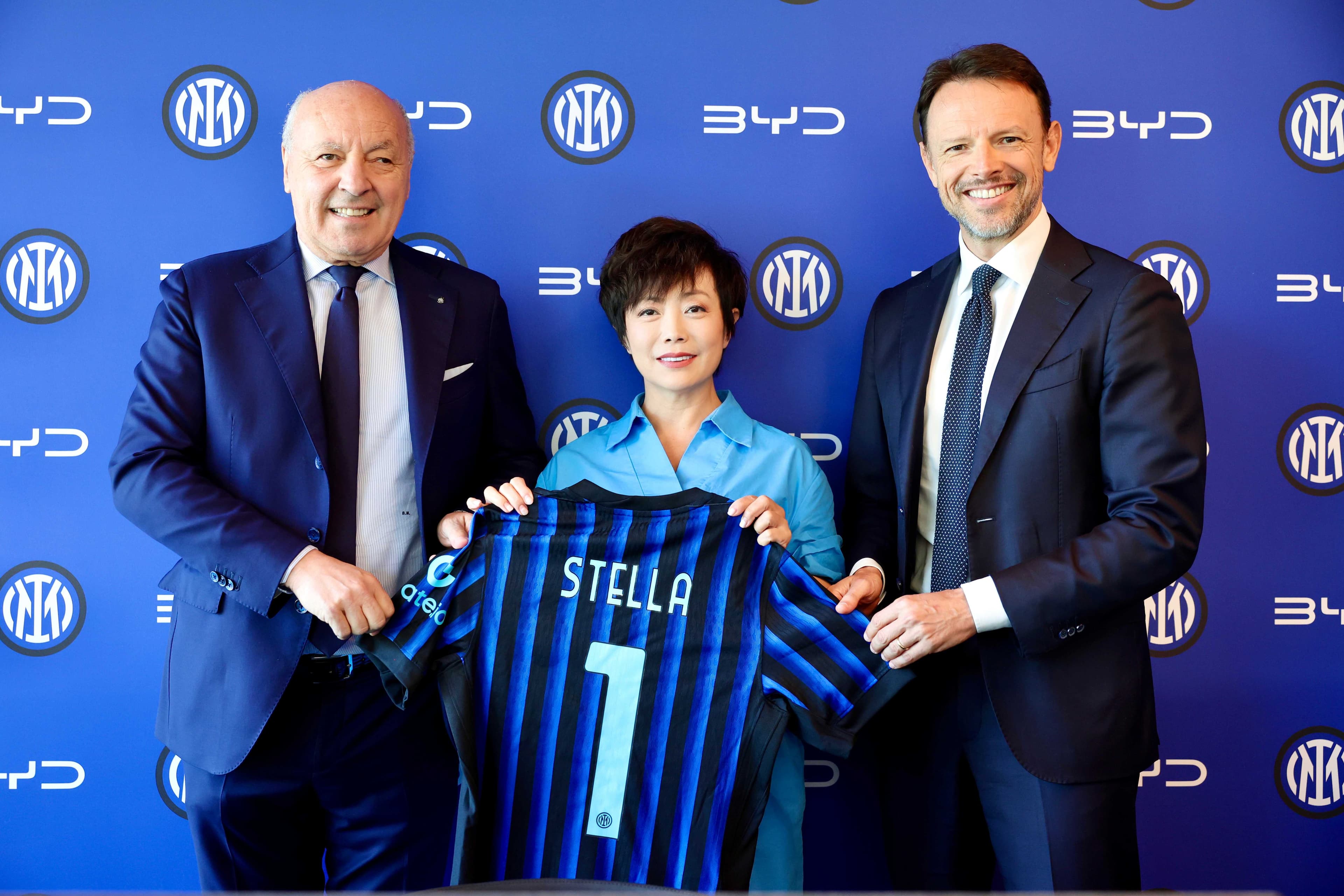 BYD Group este partenerul de mobilitate FC Internazionale Milano la nivel global