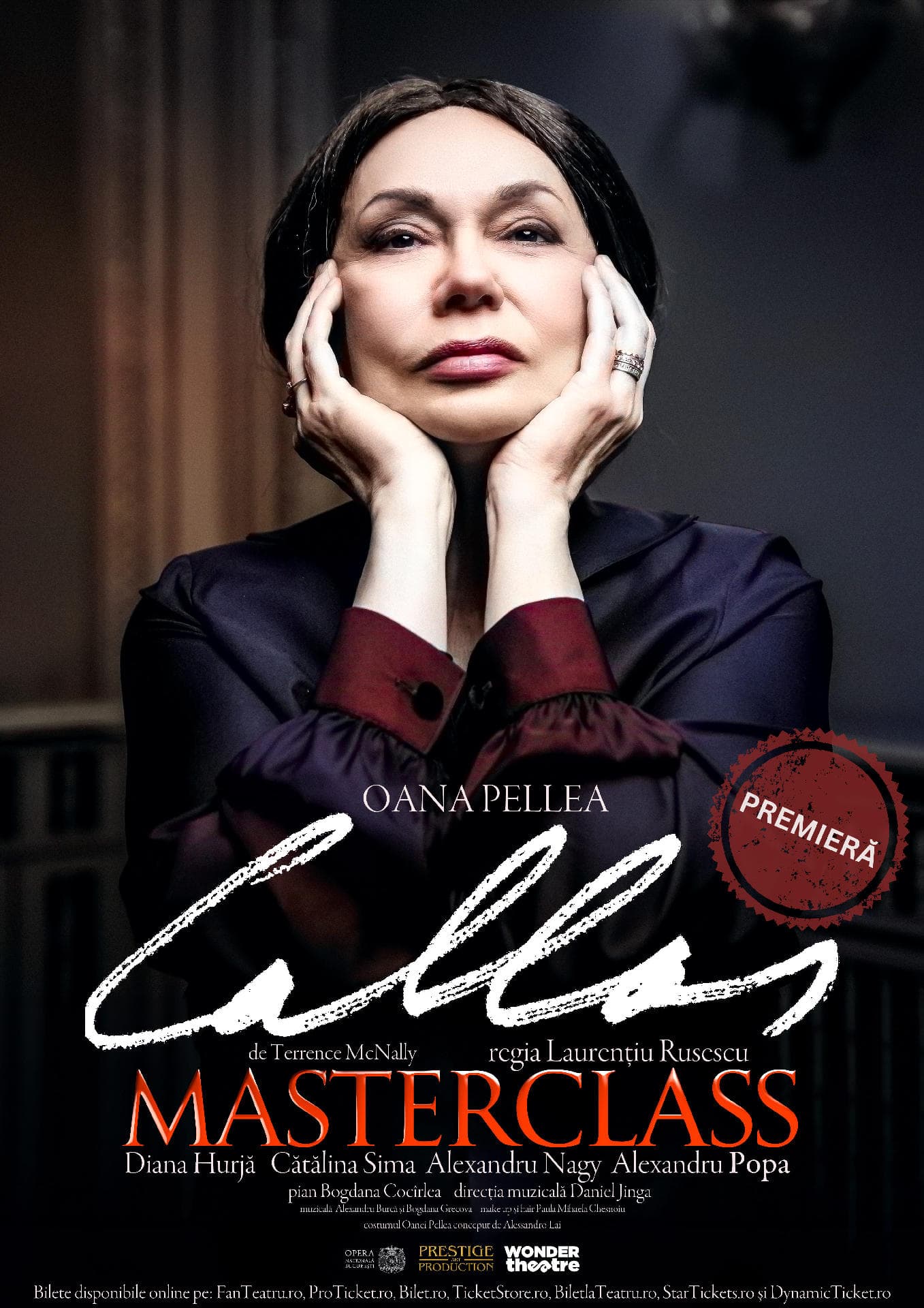 Septembrie în tonuri de belcanto și teatru, Callas masterclass și Antiportret de familie