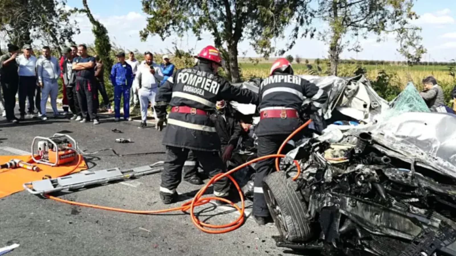 accident duba jandarmerie