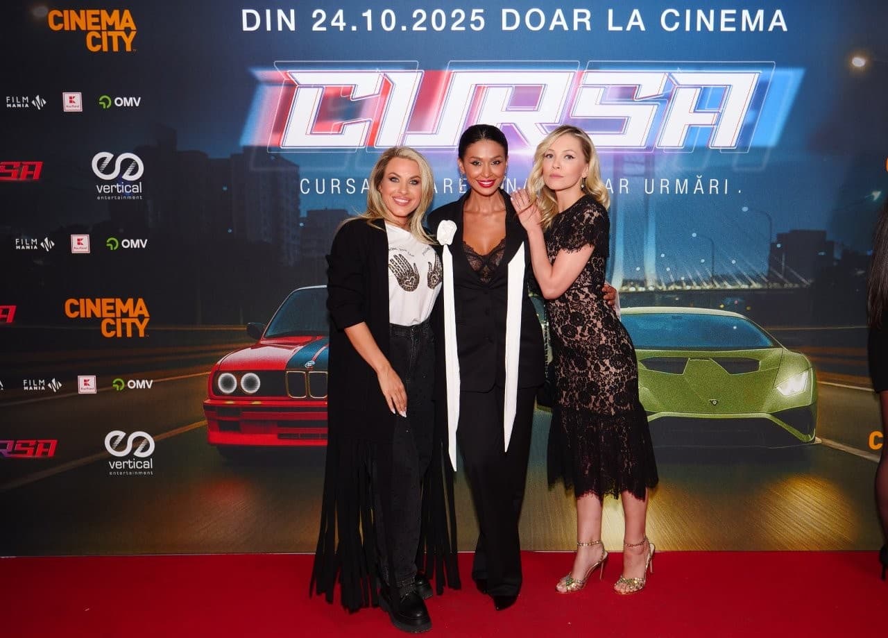 Premiera oficială a filmului „Cursa” a ocupat un întreg multiplex cu peste 2.000 de invitați