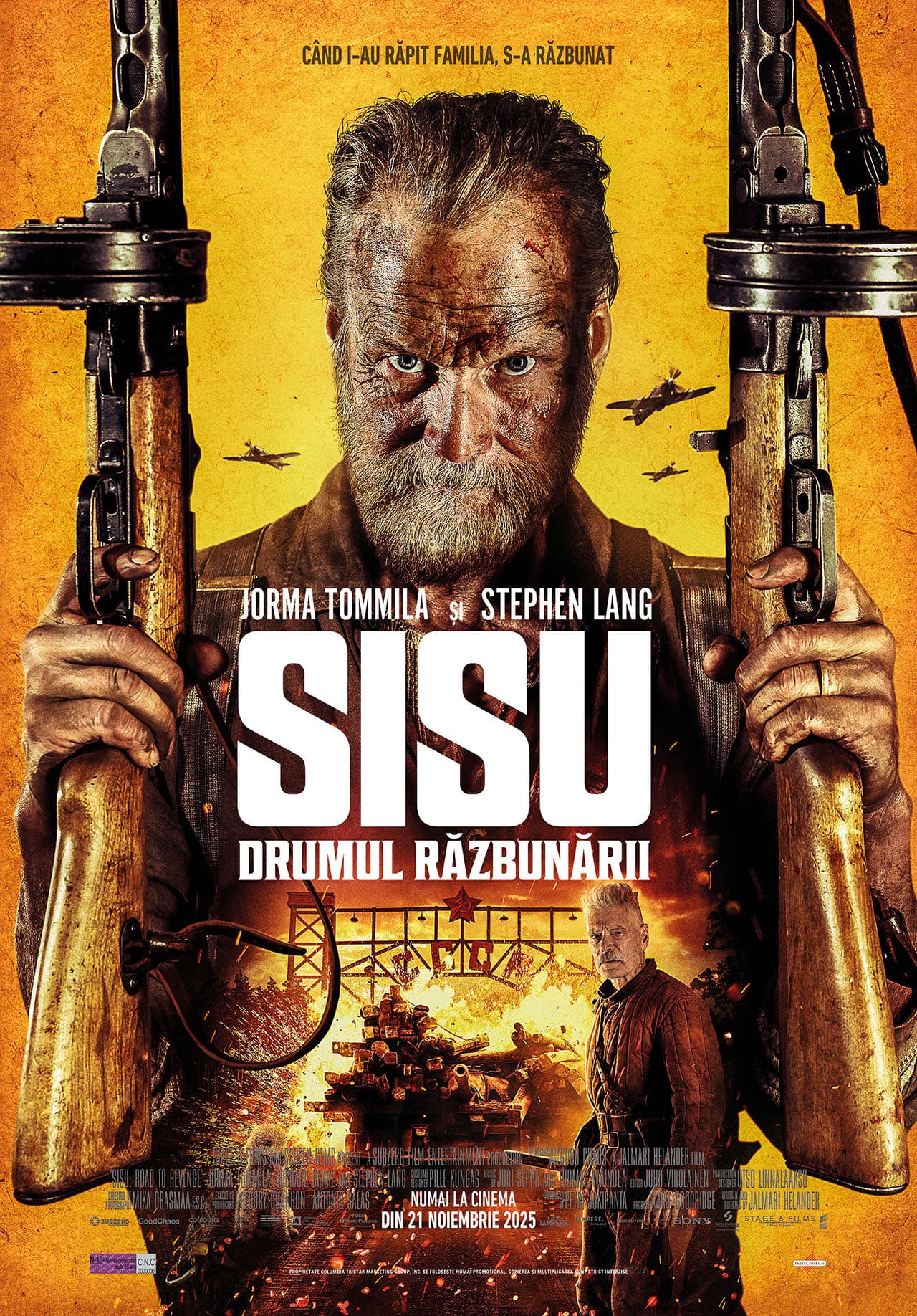 Avanpremieră națională la Dracula Film Festival: „Sisu: Drumul răzbunării”