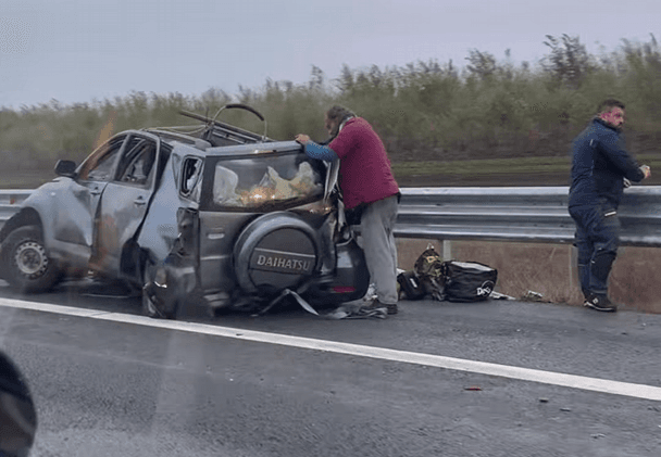 Neamt accident autostrada mama moarta 2
